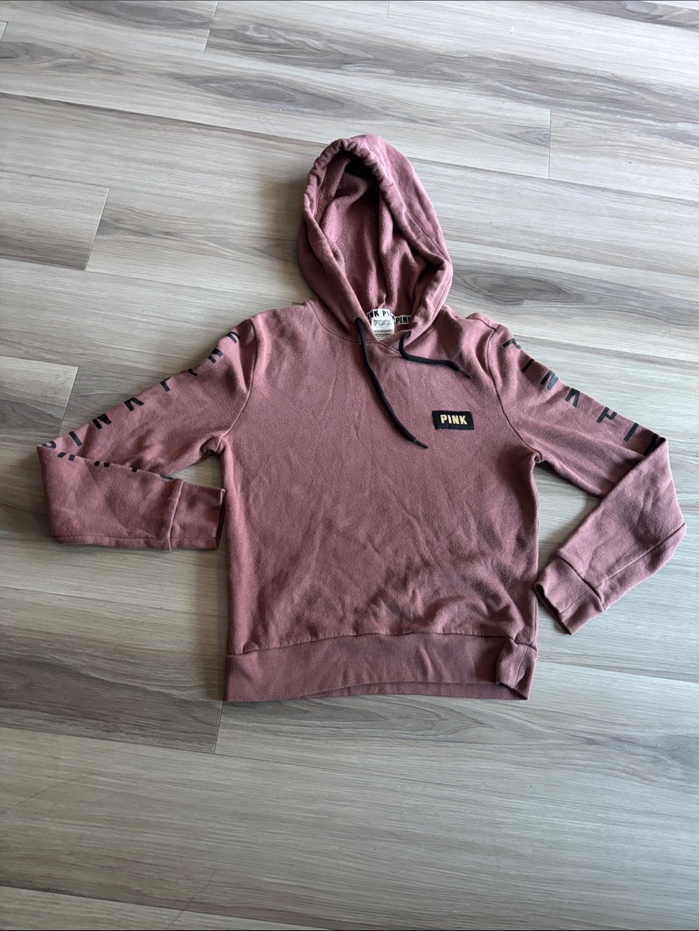 PINK Victoria's Secret Dusty Rose Crewneck Hoodie